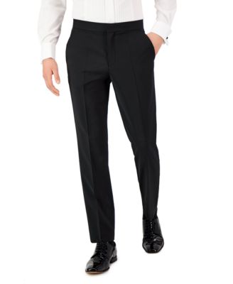 Hugo Boss - Men's Modern-Fit Super Flex Stretch Tuxedo Pants