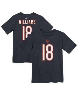 Nike - Preschool Caleb Williams Navy Chicago Bears Player Name Number T-Shirt