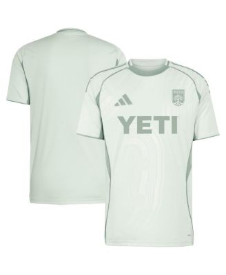adidas - Men's Light Green Austin FC 2025 One Planet Pre-Match Top