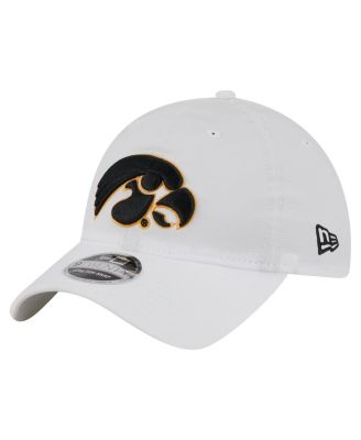 New Era - Men's White Iowa Hawkeyes Active Ripstop 9TWENTY Adjustable Hat