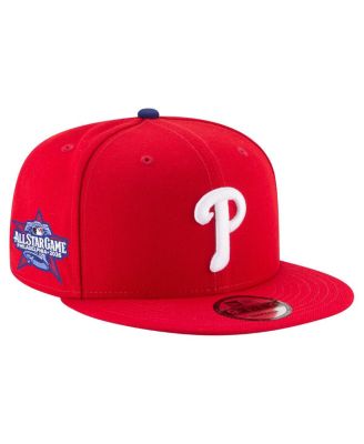 New Era - Men's Red Philadelphia Phillies 2026 All-Star Game Side Patch 9FIFTY Snapback Hat